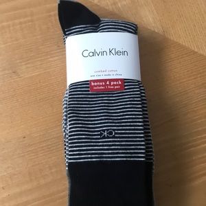CALVIN KLEIN Men's Combed Socks